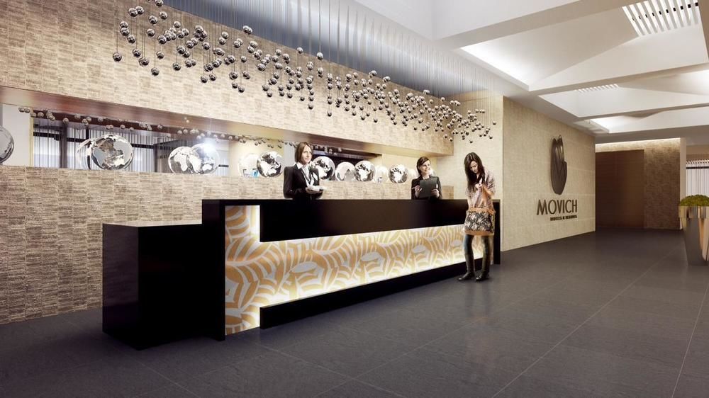 Movich Buro 26 Hotel Bogotá Eksteriør billede The reception desk at the hotel